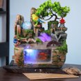 Indoor Rockery Fountain Ornament Waterfall Feng Shui Water Sound