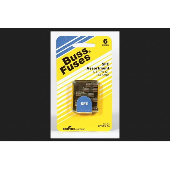 Bussmann SFE-AL Auto Fuse Assortment - SFE 6 Fuse - Multicolor