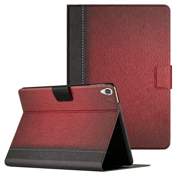 Allytech Tablet Case for Lenovo Tab Tab M10 10.1 Inch 3rd Gen 2022 (TB-328F), Premium PU Leather Flip Card Holder Anti-Scratch Auto Sleep Wake Case for Lenovo Tab Tab M10 TB-328F, Red