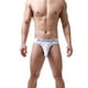thumbnail image 2 of Gibobby Lencería sexy para mujer Día de San Valentín Calzoncillos de cintura para hombre, ropa interior Sexy de Color sólido, calzoncillos transpirables de malla, calzonc(Blanco, M), 2 of 5