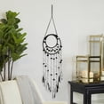 thumbnail image 2 of DecMode 12"W, 55"H Metal Bohemian Wall Decor, Black, 1-Piece, 2 of 9