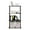 Americano Black, variant on Furinno Turn-N-Tube 4-Tier Classic Tubes Display Shelf, Brown