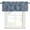 Blue, variant on Green Terracotta Splatter Kitchen Valances for Windows, Boho Mottled Vintage Rustic Bathroom Window Valances 42x12 Inch Rod Pocket Window Treatments Valance Curtains for Living Room Bedroom Decor