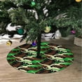 thumbnail image 2 of FMSHPON Camouflage Dinosaur Xmas Christmas Tree Skirt Stand Mat for Holiday Party Decoration Indoor Outdoor 36 inches, 2 of 3