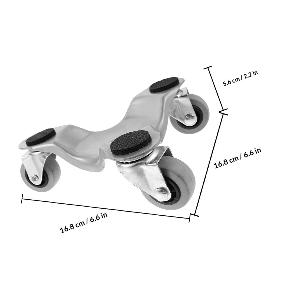 Baluue 2-Pack Furniture Lifter Tool Set, Heavy-Duty Plated Design for Home, Office, and Multifunctional Use