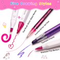thumbnail image 2 of Set de rotuladores lavables Beefunni Unicorn de Art Supplies, 48 unidades, 2 of 7
