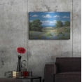 thumbnail image 7 of Luxe Metal Art 'Hill Country Blues' by R. Hed, Metal Wall Art, 36"x24", 7 of 7