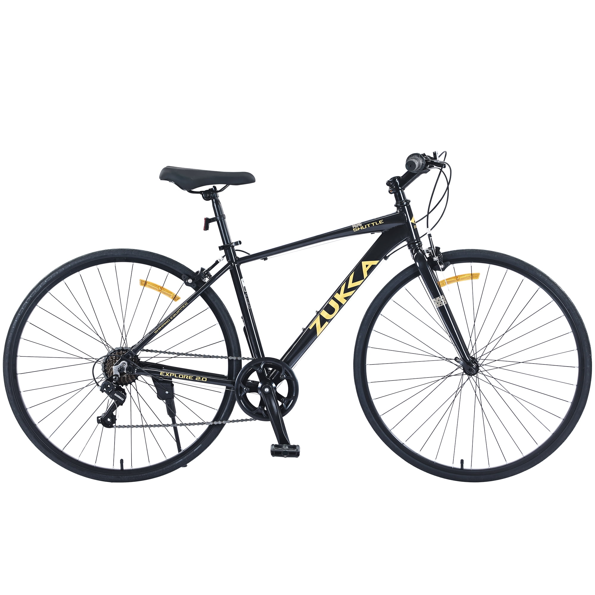 28 Inch Road Bike with 7 Speeds Drivetrain, 700C Commuter City