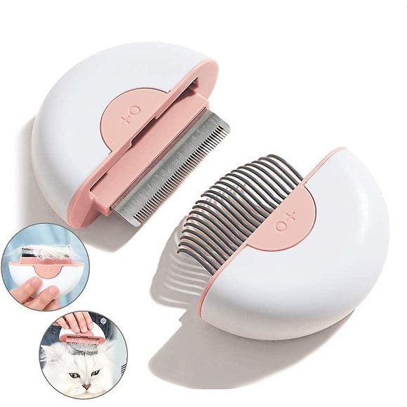 Cat Brush,cat Comb For Grooming, Kitten Massager Brushes And Deshedding Tool Set,cat Grooming Brush For Long Haired