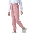 thumbnail image 1 of Odeerbi 8-16 Años Niñas Hielo Silk Sweatpants Entrenamiento Deportes Jogger Pantalones Primavera Verano Protector Solar Correr Entrenamiento de Fitness, 1 of 5