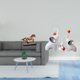 thumbnail image 2 of Escultura de caballo y , figura artística coleccionable, adorno para escritorio, estantería, mueble de sala de estar, decoración del hogar, es, 2 of 8