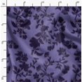 thumbnail image 2 of Soimoi Poly Taffeta Purple Fabric By the Yard - 56 Inch Wide -Floral & Leaf Floral Pattern Fabric - Botanical and Elegant Designs for Various Uses Printed Fabric, 2 of 6