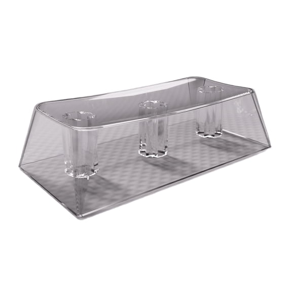 XDA Keycap Mechanical Keyboard Keycaps 1.75u Blank Game Transparent Crystal Keycaps for Keyboards Switches 1PCS