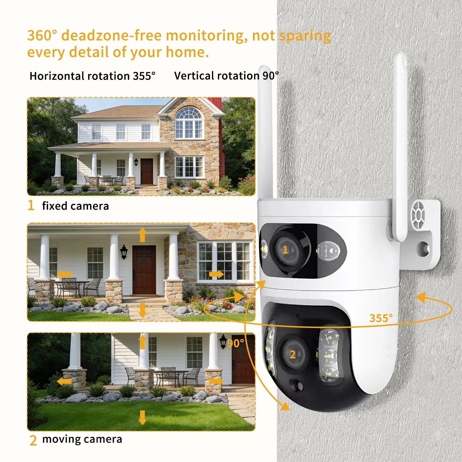 1080P Security Camera for Home Outdoor Security