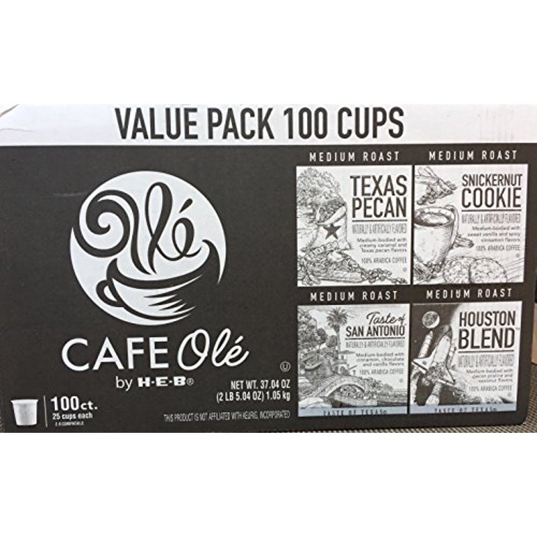 CAFE Olé by H-E-B Cold Brew Coffee Packs - Texas Pecan - Shop Coffee at  H-E-B