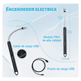 thumbnail image 4 of 3 Encendedor Electrico Para Cocina Carga Usb Portátil Eo Safe Imports  Multicolor, 4 of 5