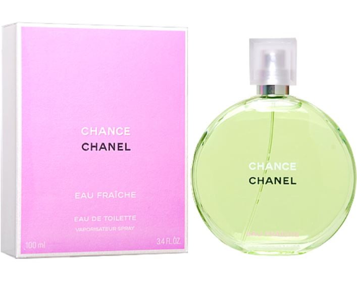 Chanel Chance Eau de Toilette Perfume for 5 oz -