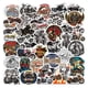 thumbnail image 1 of 100/50/25/10PCS Motorcycle Mens Adults Sticker Pack Halley Bumper Stickers for Moto Laptop Skateboard ATV Car Bike huangjie unisex, 1 of 1