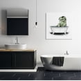 thumbnail image 2 of Stupell T-Rex Bathtub Fun Bathroom Animals & Insects Painting Gallery Wrapped Canvas Print Wall Art, 2 of 7