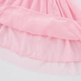 thumbnail image 6 of LYMAYTER Kids Baby Girls Princess Dresses Embroidery Casual Dress Fashion Stripes Tutu Short Sleeve Sundress for Girls 2-8t, 6 of 8