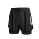 thumbnail image 1 of Bañador de playa de secado rápido de doble capa para hombre, nuevo estilo 2023, pantalones cortos, equipo de natación, ropa de baño cómoda y transpirable, 1 of 4