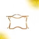 thumbnail image 5 of BRIGHTFUFU Bolso de mano con forma de labio en relieve de cintura cóncava de 27 cm, marco de hierro, monedero, cierre decorativo con cierre de beso para hacer bolsos (dorado), 5 of 7