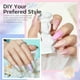 thumbnail image 3 of Set de esmaltes de uñas en gel Modelones Pearl, 6 colores, aurora iridiscente, 3 of 9