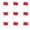 Red, variant on Gytml 10Pcs Hand Waving Mini Stick Flag Solid Color Blank Hand Flag With Wooden Flagpole Lightweight Small Handheld Flag For Parade Party Sports Event Decor(Red-10Pcs)