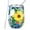 Multi-Flowers, variant on Christian Gifts for Women 12oz Insulated Wine Tumbler, Stainless Steel Stemless Glass, Inspirational Flower Prints, Ideal for Mom, Sister, Wife, Coworker