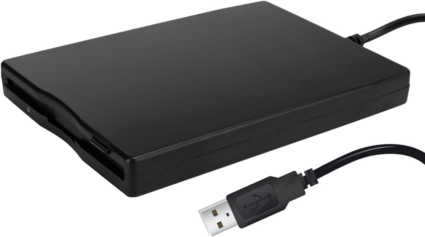 3.5 inch portable floppy disk drive for desktops and laptops