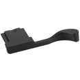 thumbnail image 1 of Empuñadura de pulgar con zapata de aleación de aluminio para cámara sin espejo Fuji X 100F X100T X A5 (negra), 1 of 11