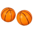 thumbnail image 4 of FRCOLOR Basketball Cake Topper 2pcs Basketball Boys Balls Toys Miniature Basketball Figurines Window Display Toys Gifts for Kids Adults Cupcake Centerpieces,2.36"X2.36"X2.36", 4 of 11