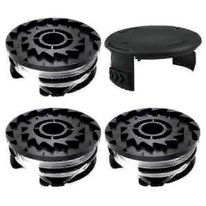 For Parkside Lawn Mower 6 Spool + 1 Spool Cap Grass Trimmer Accessories Set, TLP-01 / TLP-01-1 - JA