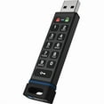 thumbnail image 2 of SecureData 8GB SecureUSB KP Encrypted Flash Drive with Pin Authentication, 2 of 13