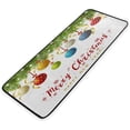 thumbnail image 6 of GZHJMY Kitchen Rugs,Christmas Balloons Non Slip Washable Cushioned Carpets Polyester AntiFatigue Comfort Porch Floor Mat Doormat Christmas Decoration, 39"x20", 6 of 7