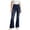 Dark Blue, variant on Women's Flare Bell Bottom Jeans High Waisted Wide Leg Bootcut Jeans Stretchy Classic Denim Pants (Light Blue, M)