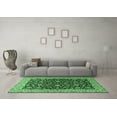thumbnail image 3 of Ahgly Company Indoor Rectangle Persian Emerald Green Traditional Area Rugs, 2' x 4', 3 of 4