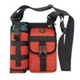 thumbnail image 1 of CHAO Bolsos de hombro con portabotellas de agua, bolso de mensajero portátil de gran capacidad para uso diario, trabajo, fiesta, al aire libre, color naranja, 1 of 5