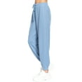 thumbnail image 4 of BYND AVG Womens Premium Knit Jogger Sweatpants with Drawstring Elastic Active Loungewear, 4 of 4