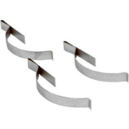 

Slide Co 2PK 25 Pack 2-3/4 H x 1/4 W Flat Window Frame Corner Mount Springs