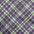 thumbnail image 1 of oneOone Cotton Cambric Purple Fabric Checks Sewing Material Print Fabric By The Yard 56 Inch Wide, 1 of 4