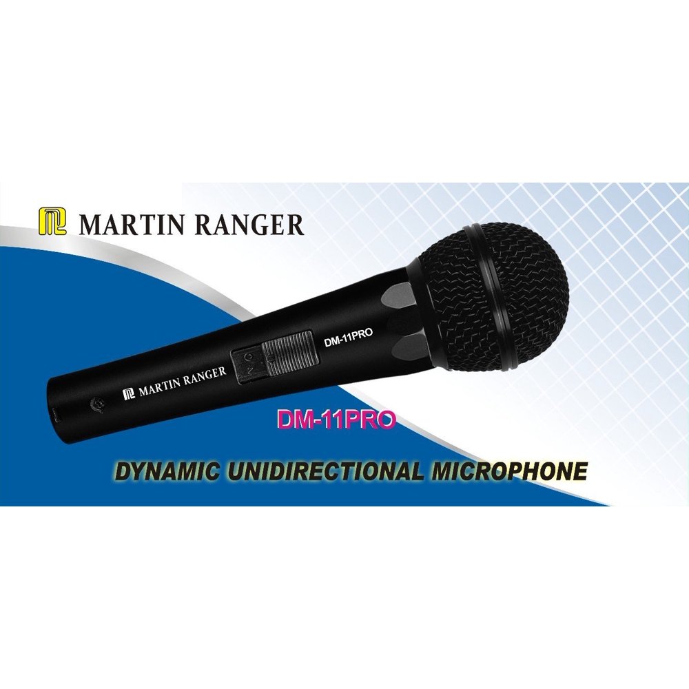 Martin Ranger DM11 Professional Dynamic Wired Vocal Microphone