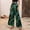 #30Green, variant on Women's Tropical Leaf Print Wide Leg Pants, High Waist Palazzo Trousers
