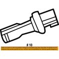 thumbnail image 2 of Dodge CHRYSLER OEM 13-15 Dart-Headlight Headlamp Socket 68186726AA, 2 of 2