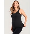 thumbnail image 2 of MOMANDA Maternity Nursing Tank Tops with Built In Bra, V Neck, 2 of 4