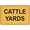 Warning Sign 1, variant on Cattle Trucks (Arrow Left) Reflective Aluminum Sign 12 x 8 Inches - UV Protected, Waterproof, Weatherproof, Fade Resistant, 4 Pre-Drilled Holes, Rural Road Use