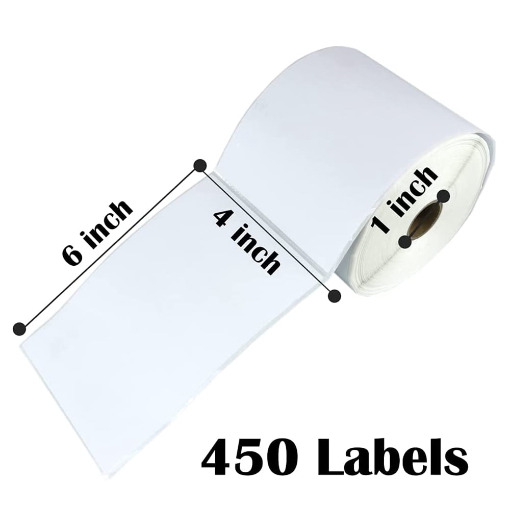 NefLaca 80 Rolls 4x6 Direct Thermal Shipping Labels, 450 Labels per Roll, Total 36000 Labels