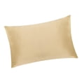 thumbnail image 4 of Funda de Almohada de Seda de para Cabello, Rein Funda de Almohad Funda con Cremallera champán Macarena funda de almohada de seda, 4 of 7