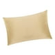 thumbnail image 4 of Funda de almohada de seda morera con cremallera en ambos lados, tamaño Queen champán, 4 of 8