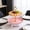 Pink, variant on Dessert Stand 3 Tier Tiered Serving Tray for Cake Fruit Display, Detachable Party Serving Platter for Wedding Home Decor, Green Display Tray